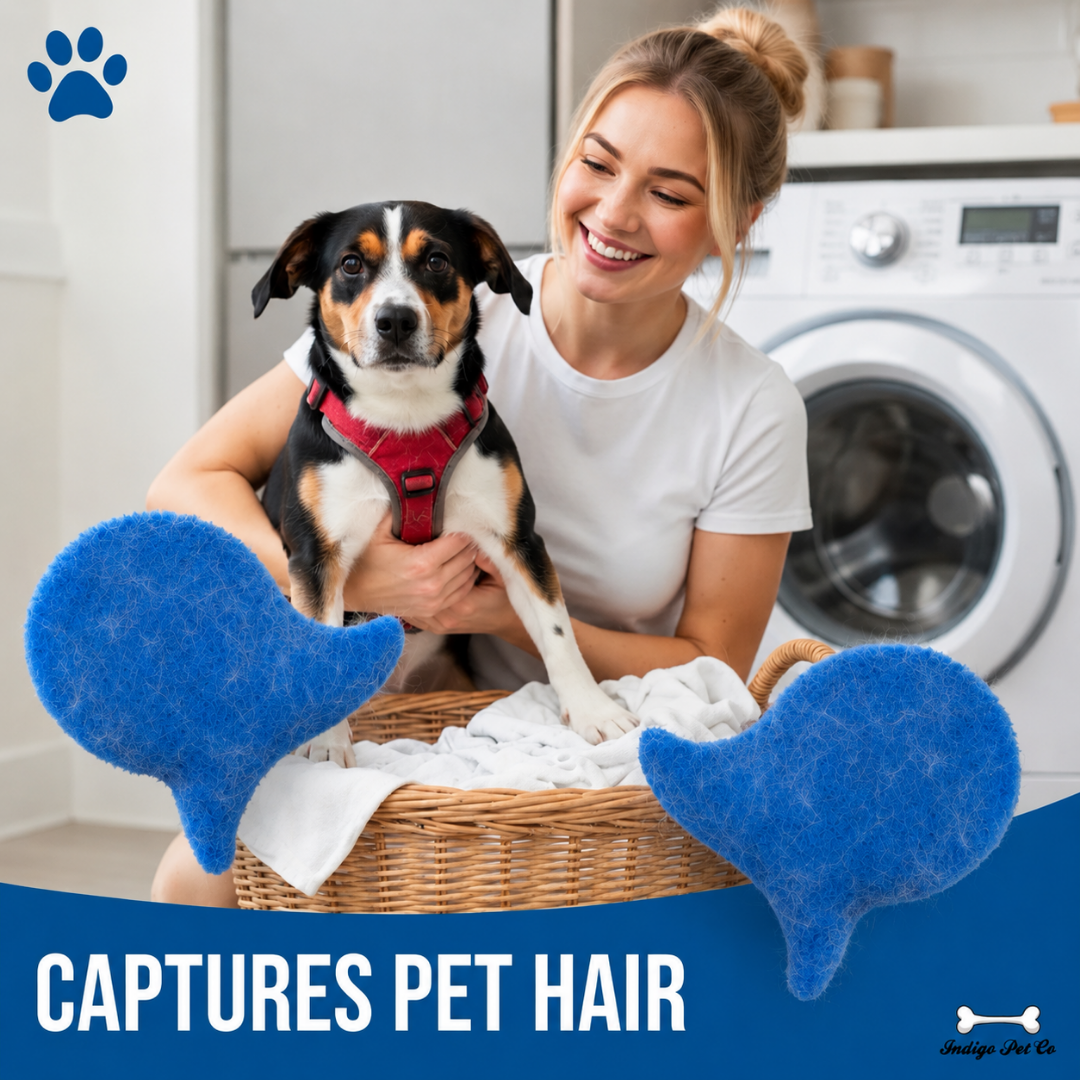 ⏳LAST DAY BUY 2 GET 1 FREE!💦Indigopetco Laundry Pet Hair Removal Fish - 5 Pack