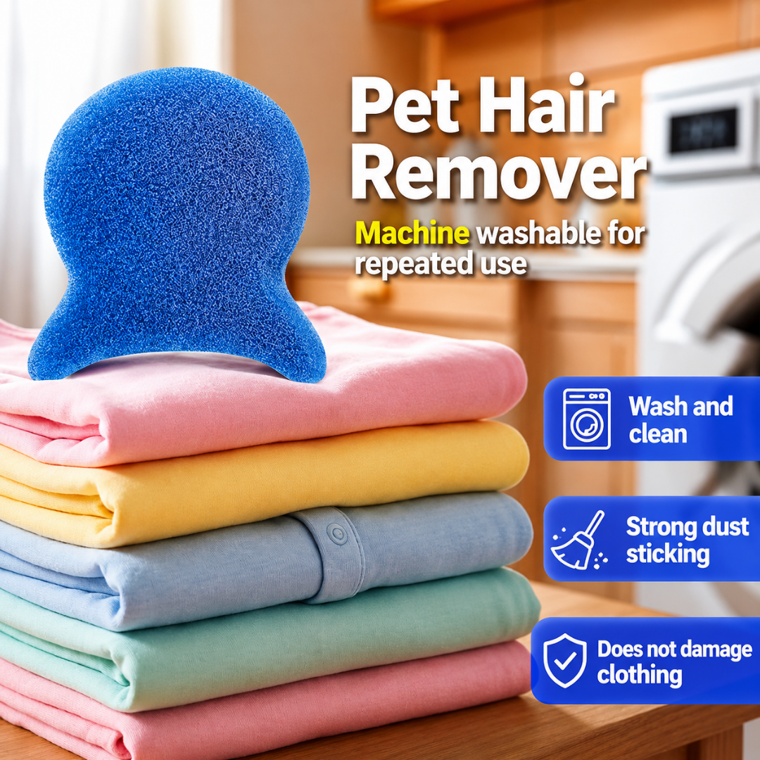 ⏳LAST DAY BUY 2 GET 1 FREE!💦Indigopetco Laundry Pet Hair Removal Fish - 5 Pack
