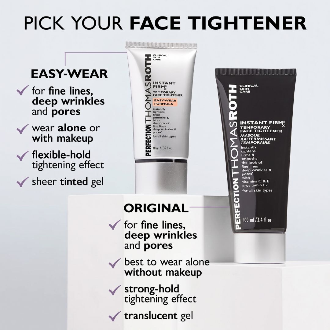Instant Firming Temporary Face Tightener Easy-Wear Formula