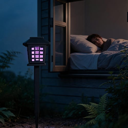 🔥Limited Summer Sale - 50% OFF 🔥Solar Bug Zapper Outdoor Indoor Waterproof Mosquito Killer Lamp
