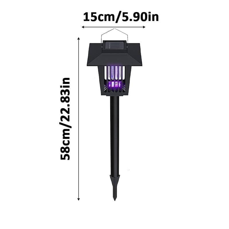 🔥Limited Summer Sale - 50% OFF 🔥Solar Bug Zapper Outdoor Indoor Waterproof Mosquito Killer Lamp