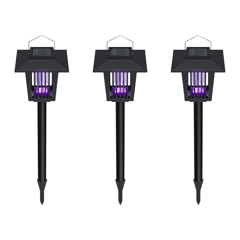 🔥Limited Summer Sale - 50% OFF 🔥Solar Bug Zapper Outdoor Indoor Waterproof Mosquito Killer Lamp