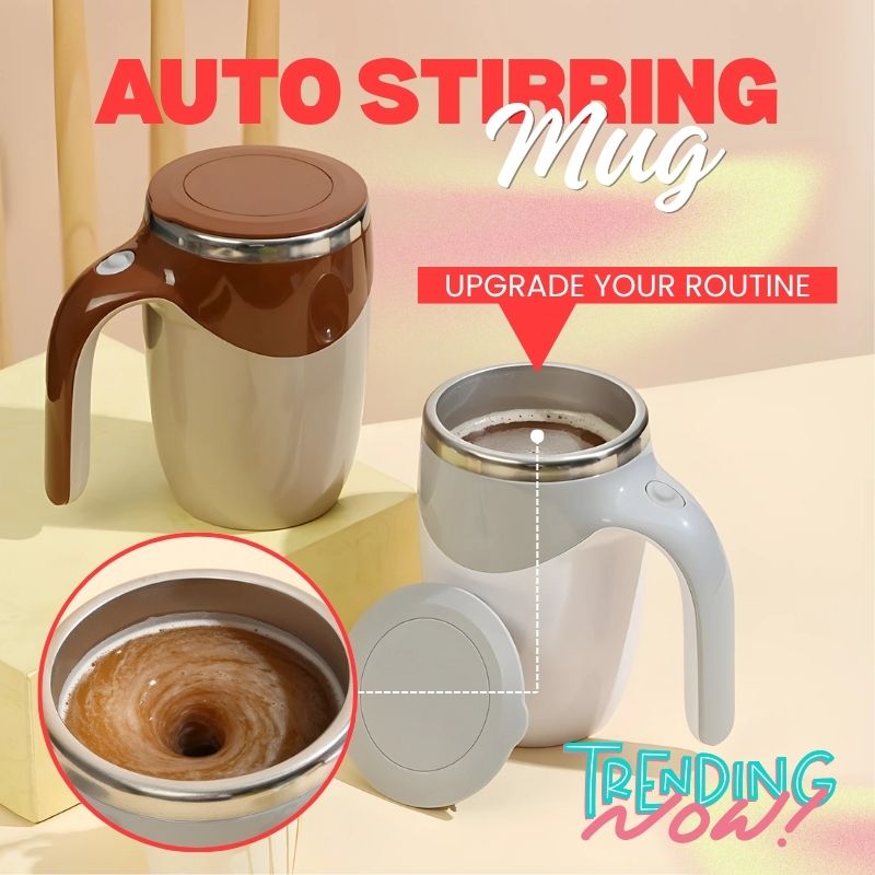 50% OFF TODAY ⏰⚡ AUTO STIRRING MUG ☕️⭐ UPGRADE YOUR ROUTINE