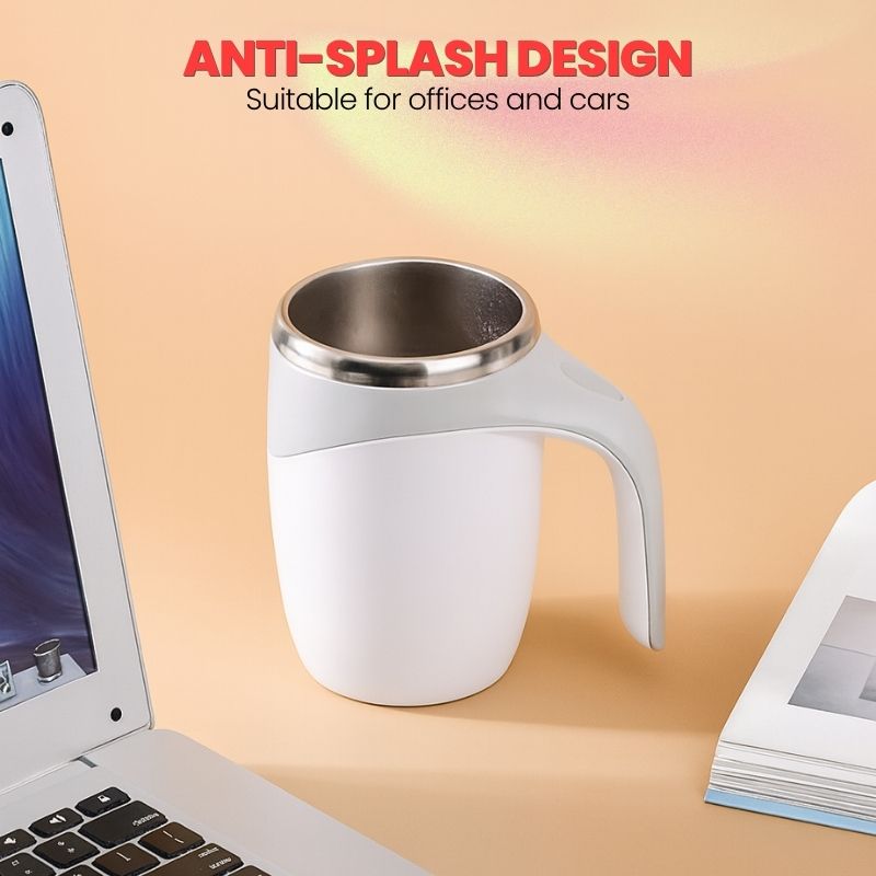 50% OFF TODAY ⏰⚡ AUTO STIRRING MUG ☕️⭐ UPGRADE YOUR ROUTINE