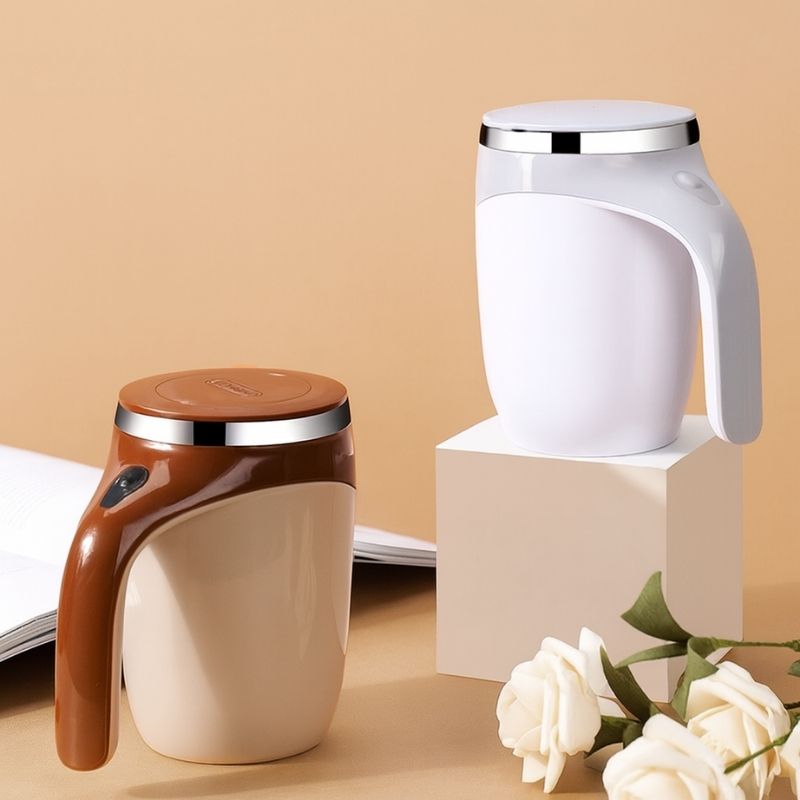 50% OFF TODAY ⏰⚡ AUTO STIRRING MUG ☕️⭐ UPGRADE YOUR ROUTINE
