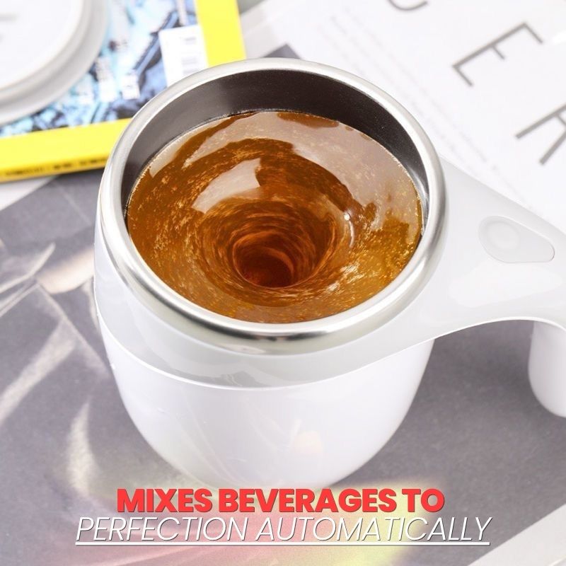 50% OFF TODAY ⏰⚡ AUTO STIRRING MUG ☕️⭐ UPGRADE YOUR ROUTINE