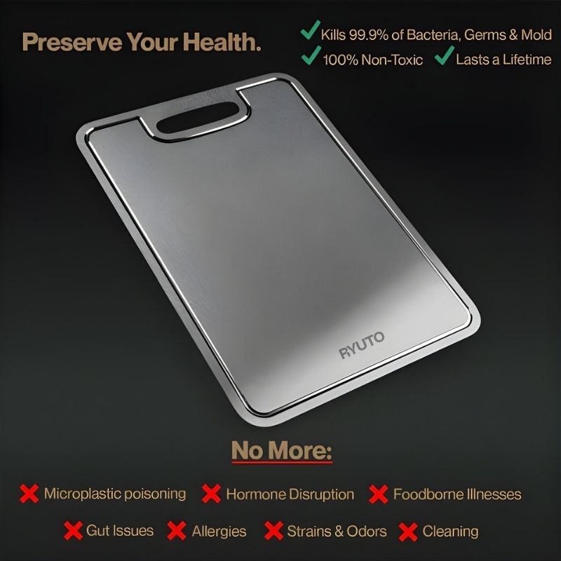 RYUTO - Titanium Cutting Board