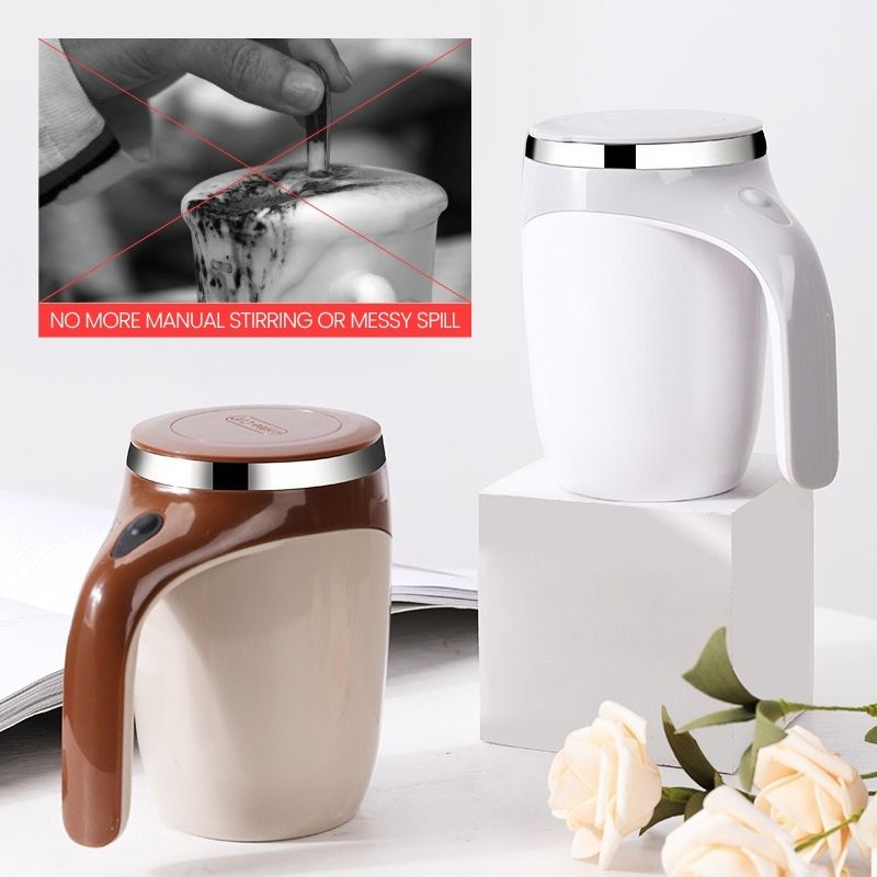 50% OFF TODAY ⏰⚡ AUTO STIRRING MUG ☕️⭐ UPGRADE YOUR ROUTINE