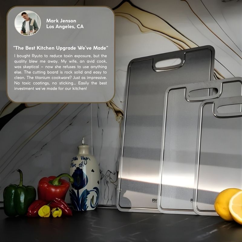 RYUTO - Titanium Cutting Board