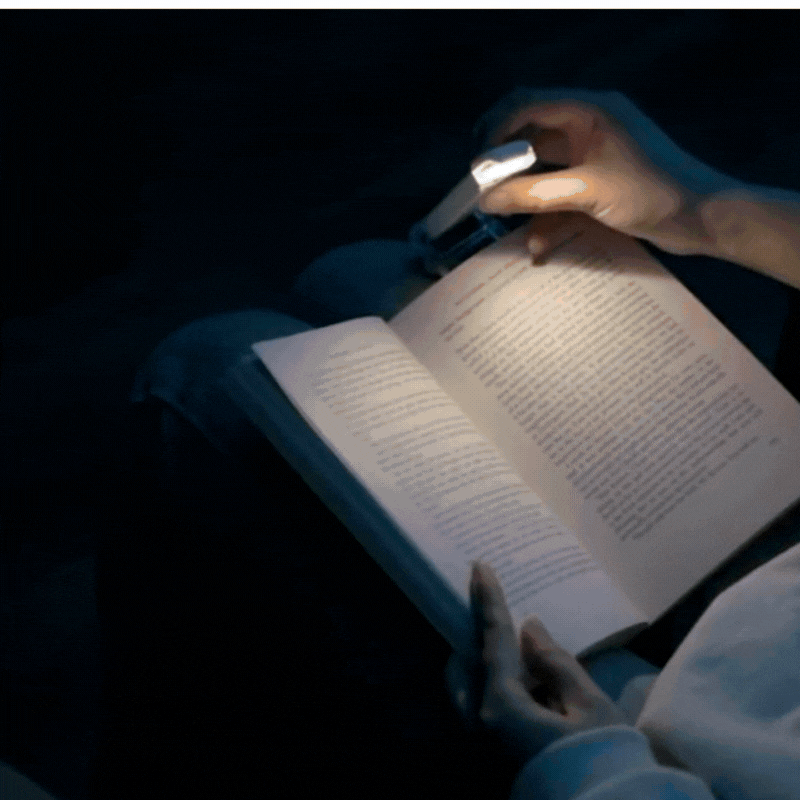 ⚡FLASH SALE !⚡USB Rechargeable LED Book Light – Read Anywhere, Anytime!